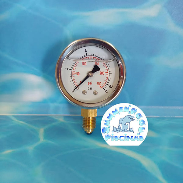 Man metro Glicerina 0 17 BAR 250 PSI SummerPool